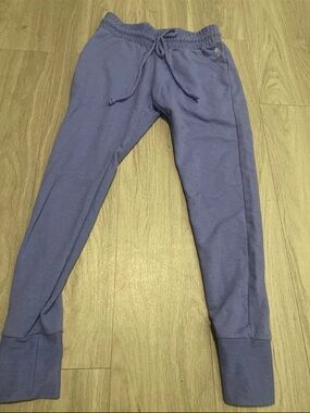Free People Lavender Track Joggers